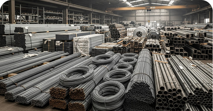Металлопрокат и промышленные товары